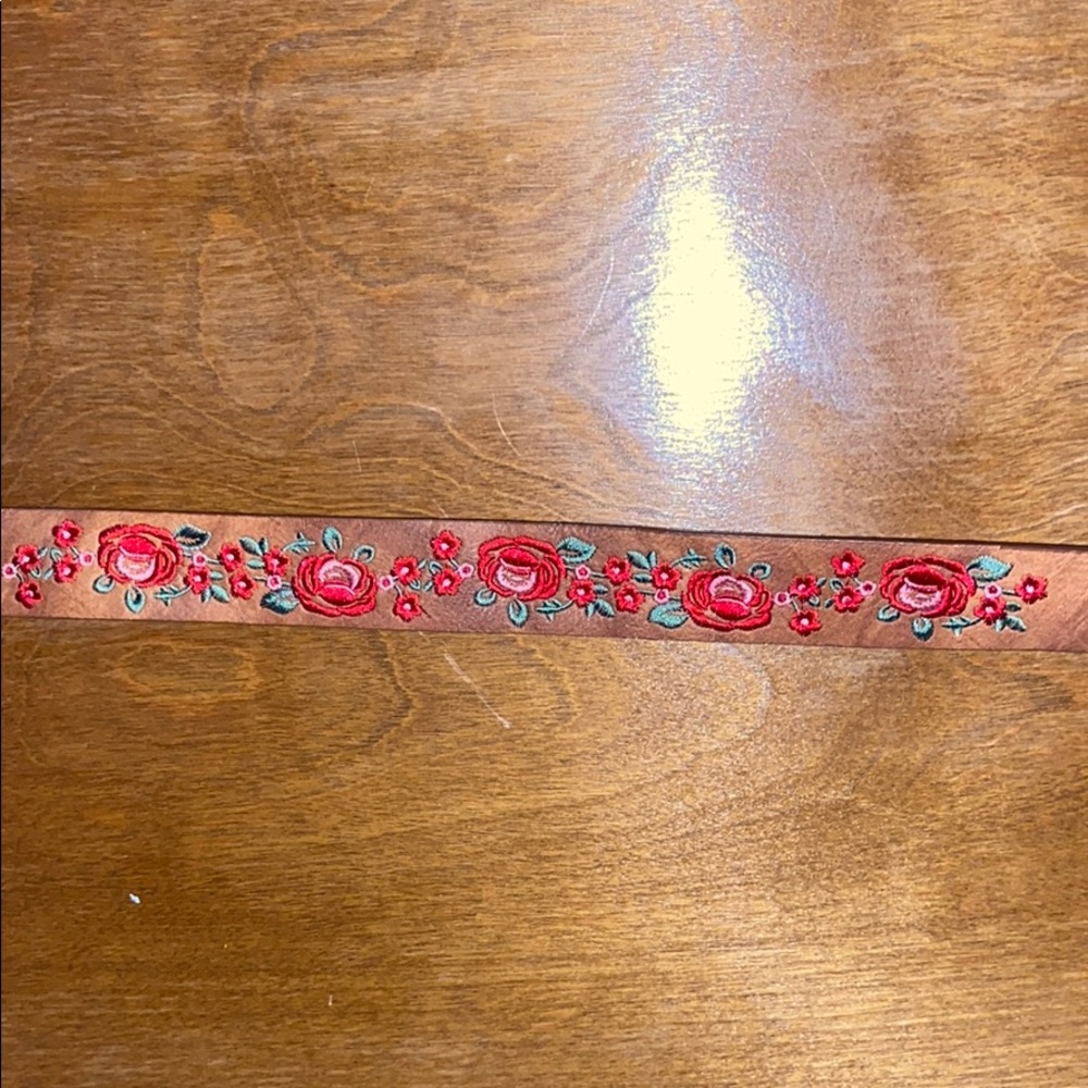 Brown Rose Belt